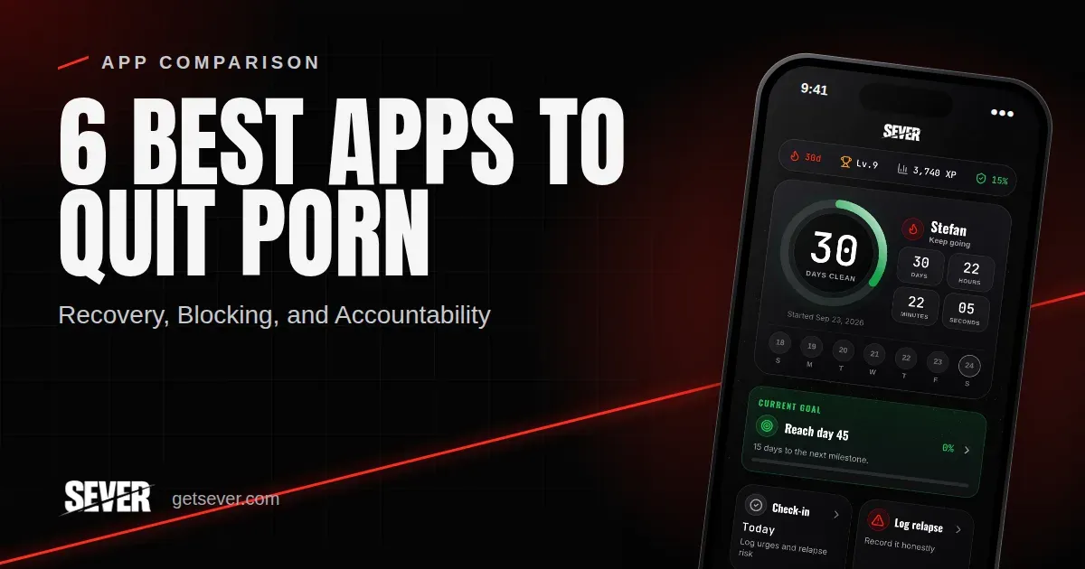 6 Best Apps to Quit Porn in 2026: Recovery, Blocking, and Accountability